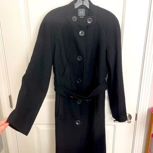 Armani Exchange Black Coat